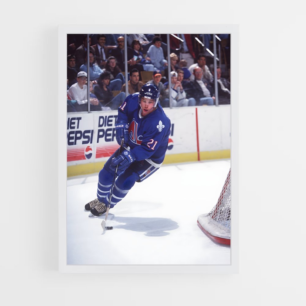 Poster Peter de forsberg – affiche Hockey sur glace (vue 3)